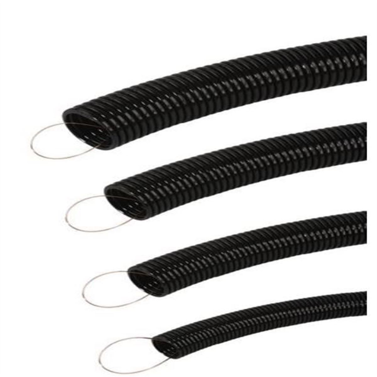 Ø26 PLASTİK SPİRAL(TELLİ)(SİYAH) 1